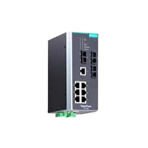 PT-510-3S-SC-24 - Moxa 7-Port 10/100 3-Port SC Fiber Ethernet Switch
