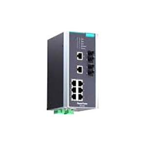 PT-510-MM-ST-HV - Moxa 8-Port 10/100BTX 2-Port 100BFX Managed Ethernet Switch