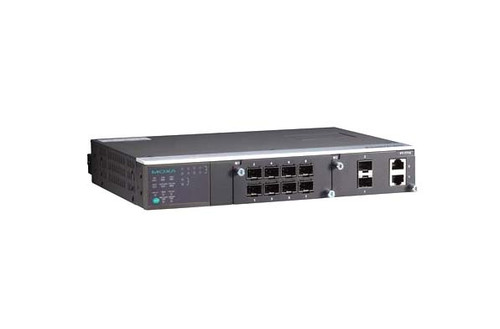 PT-7710-F-LV - Moxa 8+2G-Port Gigabit Layer 2 Managed Rackmount Switch