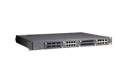 PT-7728-F-24 - Moxa 24-Port 4G Gigabit Modular Network Switch