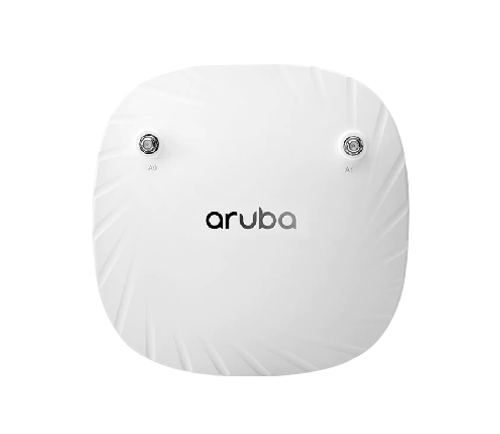 R2H22A - HP HP Aruba 500 Series AP-504 IEEE 802.11ax 5GHz 1.2Gbit/s 1 x Port PoE+ 1000Base-T 2 x External Dual-Band Antennas Wireless Access Point