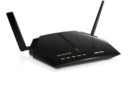 D6220-100UKS - NetGear 4-Port Gigabit 1200Mbps Dual Band WiFi Modem Router