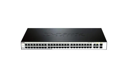 DES-1210-52-MCDP1 - D-LINK 48-Port 10/100 4-Port Gigabit 2 SFP Network Switch