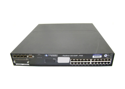 FGS624P-POE-EPREM - Brocade 24-Port PoE Layer 3 Network Switch