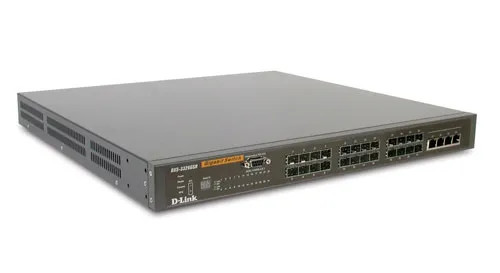 DXS-3326GSR - D-LINK 24-Port SFP 4-Port Gigabit Stackable Network Switch