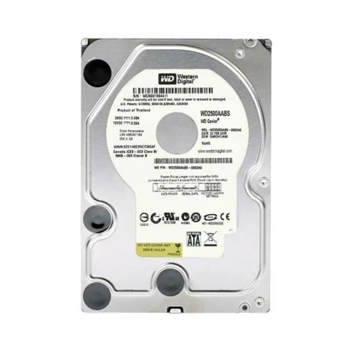 WD2500AABS - Western Digital 250GB 7200RPM SATA 3.5" HDD