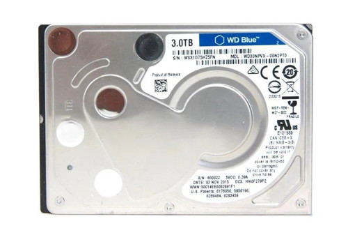 WD30NPVX - Western Digital 3TB 5400RPM SATA 6Gb/s 2.5" HDD
