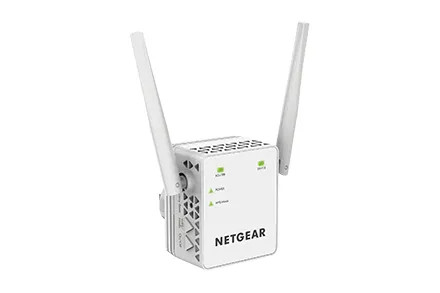 EX6000-100UKS - NetGear 750Mb/s 802.11ac 2.4/5GHz WiFi Range Extender