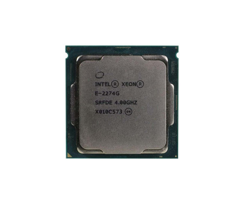 BX80684E2274G - Intel Xeon E-2274G Quad Core 4.00GHz FCLGA1151 Processor