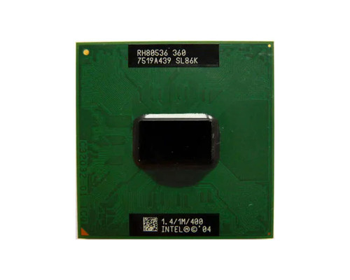 BXM80536NC1400E - Intel Celeron M 360 1.40GHz PPGA478 Notebook Processor
