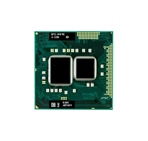 CN80617004119AE - Intel Core i5-520M Dual-core 2 Core 2.40GHz 2.50GT/s DMI 3MB L3 Cache Socket PGA988 Processor