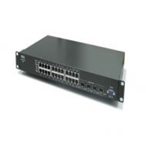 UJ371 - Dell PowerConnect 5324 24-Ports 10/100/1000 + 4 x Shared SFP Gigabit Ethernet Switch