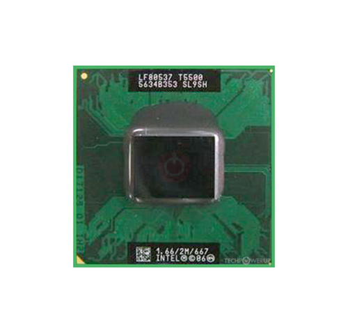 LE80537GF0282M - Intel Core 2 Duo T5500 Dual-core 2 Core 1.66GHz 667MHz FSB 2MB L2 Cache Socket PPGA478 Processor