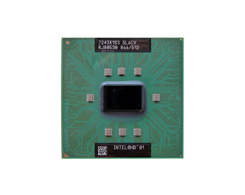 RJ80530GZ866512 - Intel Pentium III M 866MHz 512KB Socket PPGA478 Processor