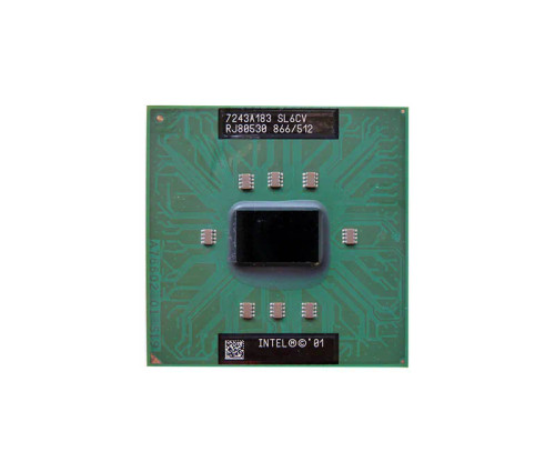 RJ80530UZ866512 - Intel Pentium III M 866MHz 512KB Socket PPGA478 Processor
