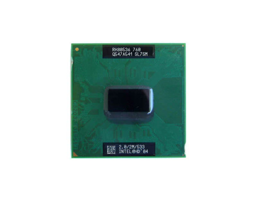 RJ80536GE0412M - Intel Pentium M 760 2.00GHz 2MB Notebook Processor