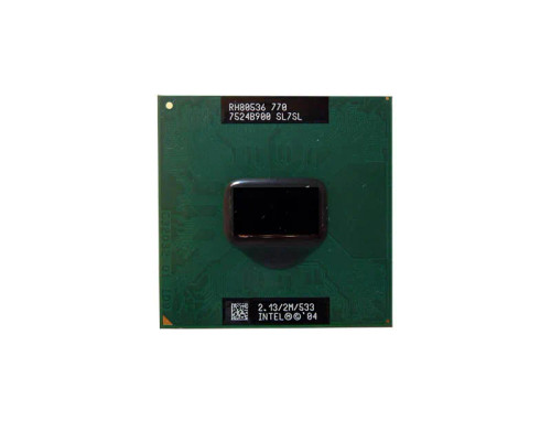 SL868 - Intel Pentium M 770 2.13GHz 2MB Notebook Processor