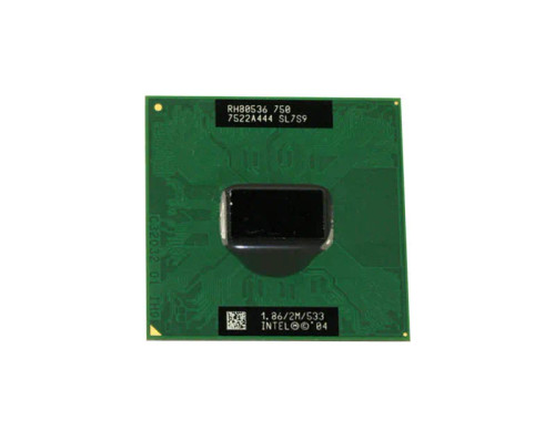 SL86A - Intel Pentium M 750 1.86GHz 2MB Notebook Processor