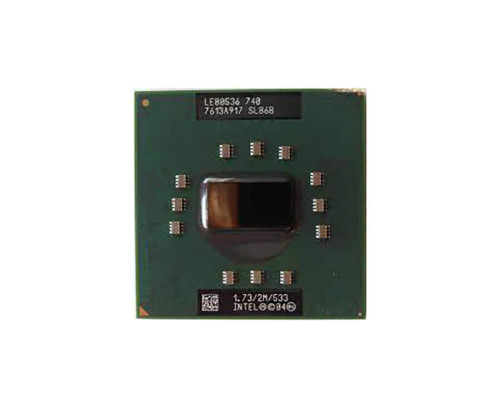 SL86B - Intel Pentium M 740 1.73GHz 2MB Notebook Processor