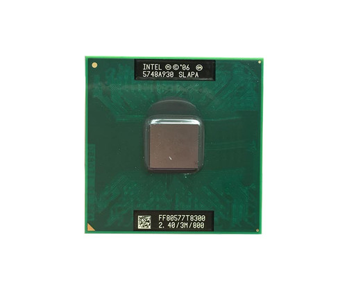 SLAPU - Intel Core 2 Duo T8300 Dual-core 2 Core 2.40GHz 800MHz FSB 3MB L2 Cache Socket PGA478 Processor