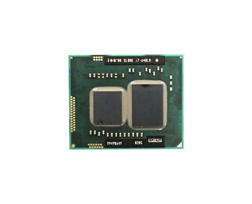 SLBMK - Intel Core i7-640LM Dual-core 2 Core 2.13GHz 2.50GT/s DMI 4MB L3 Cache Socket BGA1288 Processor