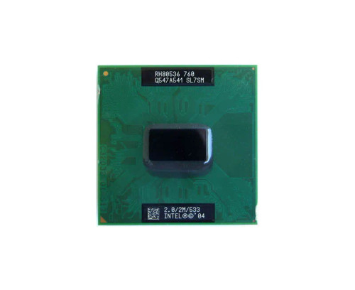 SLJ8S - Intel Pentium M 760 2.00GHz 2MB Socket 478 Processor
