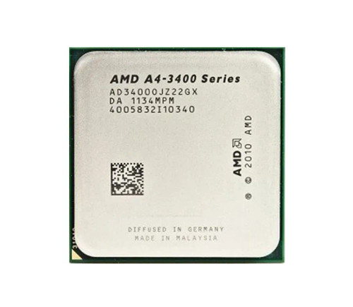 AD3400OJHXBOX - AMD Dual-Core 2.7GHz FM1 Processor