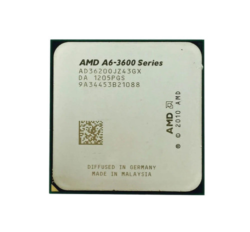 AD3620OJGXBOX - AMD Quad-Core 2.2GHz Socket FM1 Processor