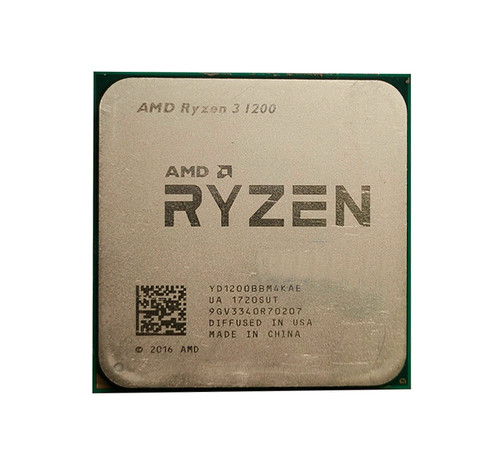 YD1200BBAEMPK - AMD Ryzen 3 1200 Quad-core 4 Core 3.1GHz 8MB L3 Cache Socket AM4 Processor