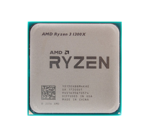 YD130XBBAEMPK - AMD Ryzen 3 1300X Quad-core 4 Core 3.5GHz 8MB L3 Cache Socket AM4 Processor