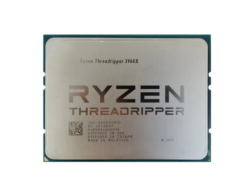 100-000000010 - AMD Ryzen Threadripper 3960X Tetracosa-core 24 Core 3.8GHz 128MB L3 Cache Socket sTRX4 Processor