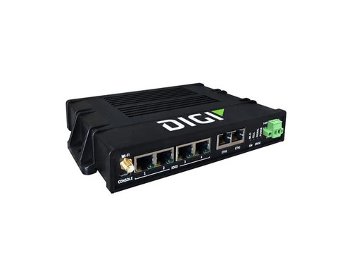 EZ04-IA00-EXT - Digi international Ethernet Server DIN Mount Extended Temp