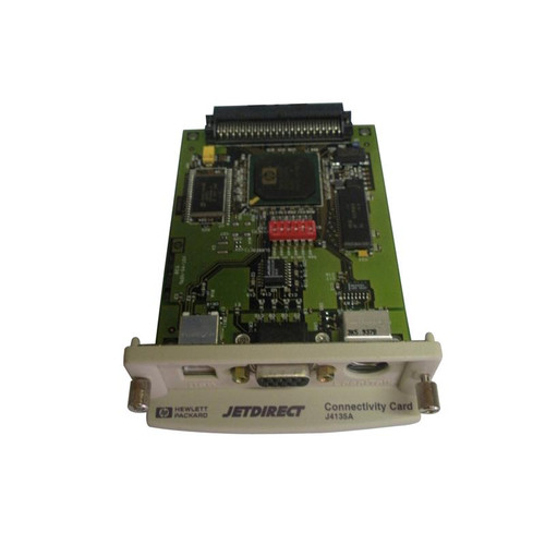 J4135-60002 - HP E JetDirect 1 x Port RS-232 Serial + 1 x Slot LocalTalk Print Server Internal Card
