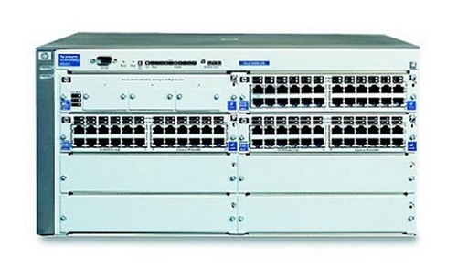 J4861A - HP ProCurve 4108GL 4 x Expansion Slots + 72 x Ports 10/100Base-T Layer 3 Managed Network Switch Chassis Bundle