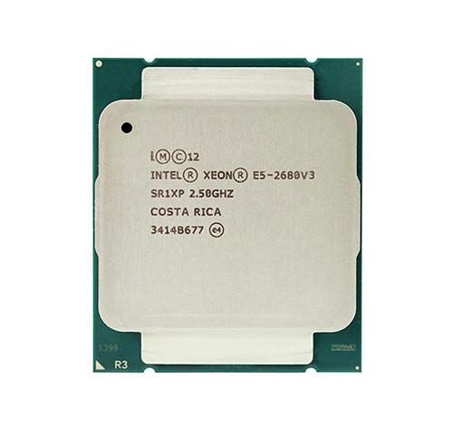 825431-B21 - HP E 2.50GHz 9.6GT/s QPI 30MB L3 Cache Socket FCLGA2011-3 Intel Xeon E5-2680V3 Dodeca-core 12 Core Processor for ProLiant DL380 Gen9