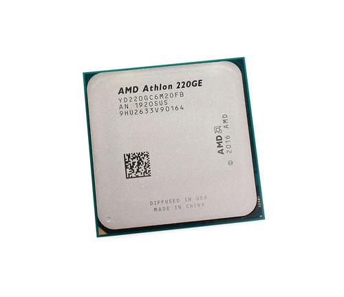 YD220GC6M2OFB - AMD Athlon 220GE Dual-core 2 Core 3.4GHz 4MB L3 Cache Socket AM4 Processor