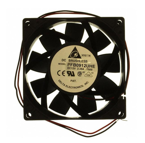 PFB0912UHE-T500 - Delta 92mm 12VDC Ball Bearing Fan