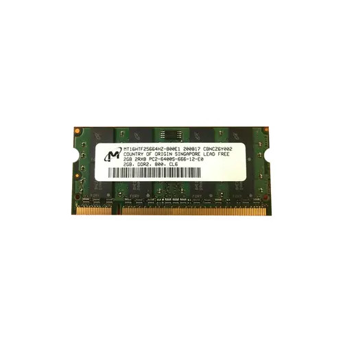 MT16HTF25664HZ-800E1 - MICRON 2GB DDR2-800MHz PC2-6400 200-Pin SoDimm