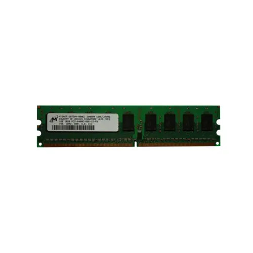 MT9HTF12872AY-800E1 - Micron 1GB DDR2-800 PC2-6400 ECC Unbuffered Memory Module