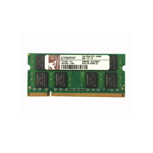 TTX760-ELF - Kingston Technology 2GB DDR2-800 SODIMM Memory