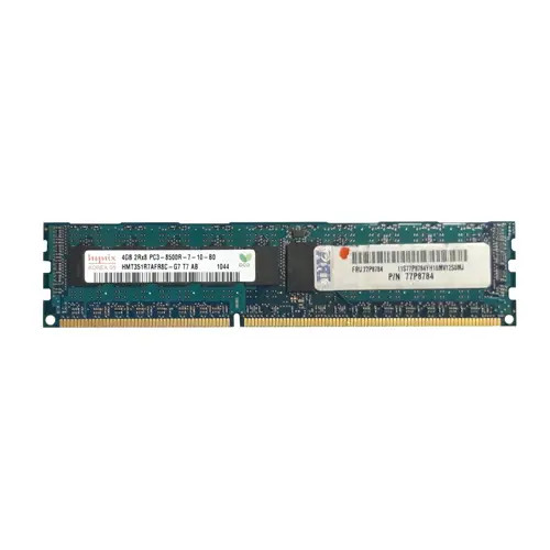 HMT351R7AFR8C-G7 - Hynix 4GB DDR3-1066MHz PC3-8500 ECC Registered CL7 240-Pin DIMM Dual Rank Memory Module