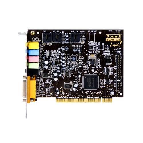 CT4830 - Creative Sound Blaster Live Value 32-Bit Internal PCI Sound Card