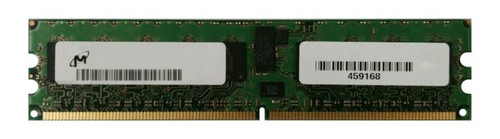MT9HTF6472PZ-667 - Micron 512MB DDR2-667MHz PC2-5300 ECC Registered CL5 240-Pin DIMM Single Rank Memory Module