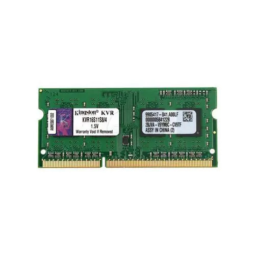 KVR16S11S8/4 - Kingston Technology 4GB DDR3-1600MHz CL11 204-Pin SoDIMM