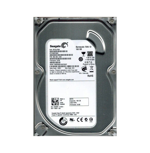9SL13A-034 - Seagate 160GB 7200RPM SATA 3Gb/s 8MB 3.5" HDD