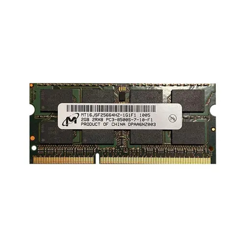MT16JSF25664HZ-1G1F1 - Micron 2GB DDR3-1066 PC3-8500 Unbuffered SoDIMM Memory Module