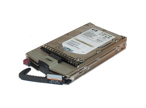 BS194A - HP 300GB 15000RPM Fibre Channel 4Gb/s 16MB Cache Hot-Swappable 3.5-inch Hard Drive for StorageWorks