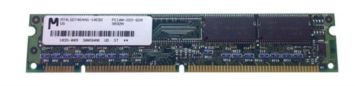 MT4LSDT464AG-10EB2 - Micron 32MB 100MHz PC100 Non-ECC Unbuffered CL2 168-Pin UDIMM 3.3V Rank Memory Module