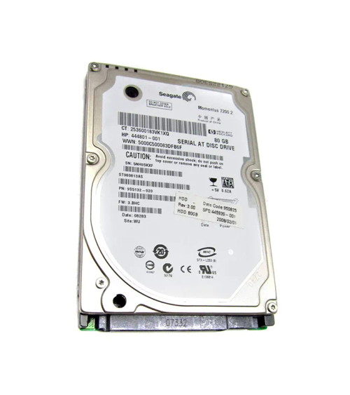 445939-001 - HP 80GB 7200RPM SATA 2.5" HDD
