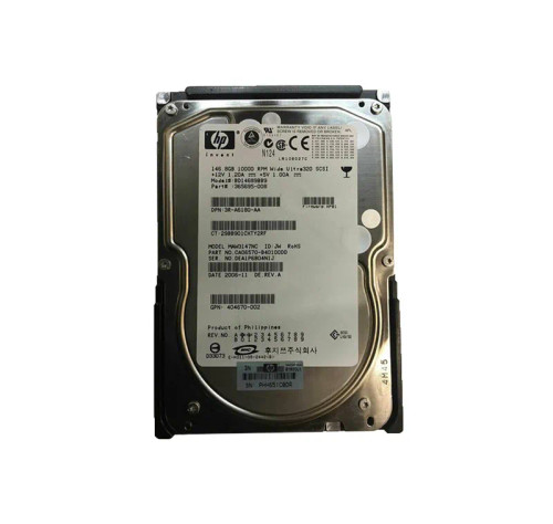 365695-008 - HP 146GB 10000RPM Ultra320 SCSI 3.5" HDD